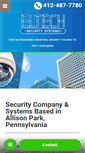 Mobile Screenshot of eltechsecuritysystems.com